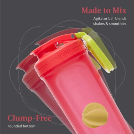 BOTELLA CONTIGO 828ML SHAKE & GO FIT MIXER ROJO BOTELLA CONTIGO 828ML SHAKE & GO FIT MIXER ROJO