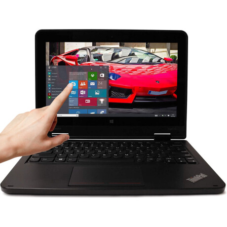 Notebook Convertible Lenovo Dualcore 2.16GHZ, 4GB, 128GB, 11.6" Touch, WIN10 Pro 001