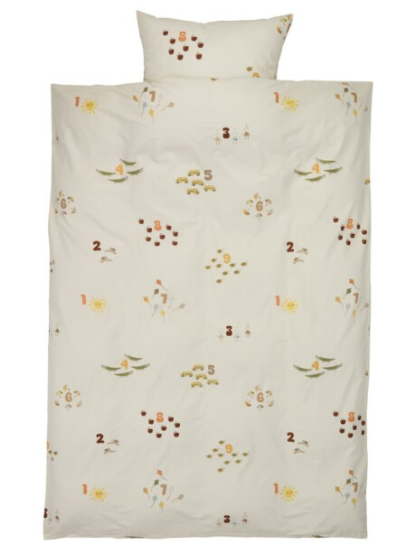 Juego funda nórdica ASTER 155x220 blanco Juego funda nórdica ASTER 155x220 blanco