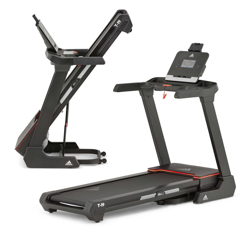 Caminador eléctrico plegable Adidas T-19 Negro