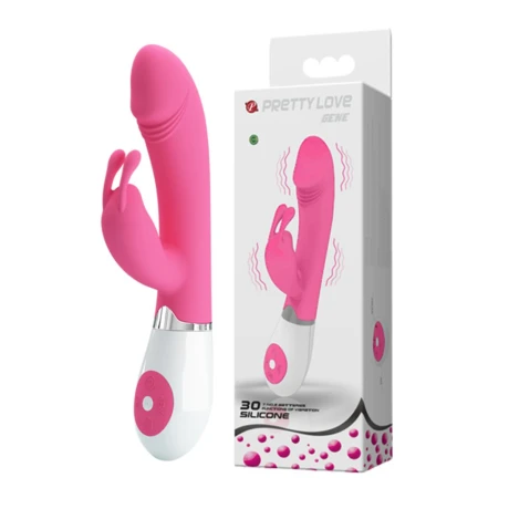 Vibrador Doble Estimulo Rabbit Pretty Love Gene Vibrador Doble Estimulo Rabbit Pretty Love Gene