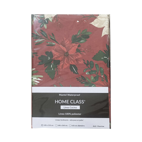 Mantel Redondo Waterproof Home Class 160 cm Navidad 1063