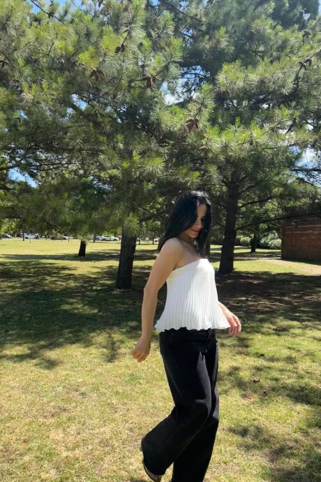 Top Rebeca Off White