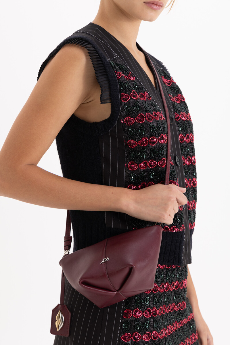 BANDOLERA DUBLIN Bordo