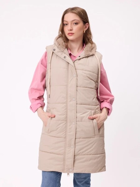 CHALECO RUSTY DINLO BEIGE