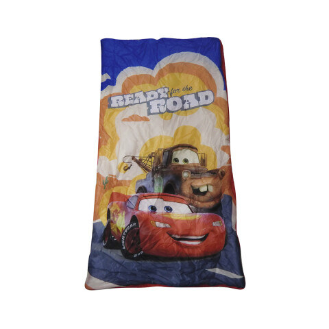 Sobre de Dormir 76 x 137 cm - Disney Cars AZUL MARINO/ROJO 1