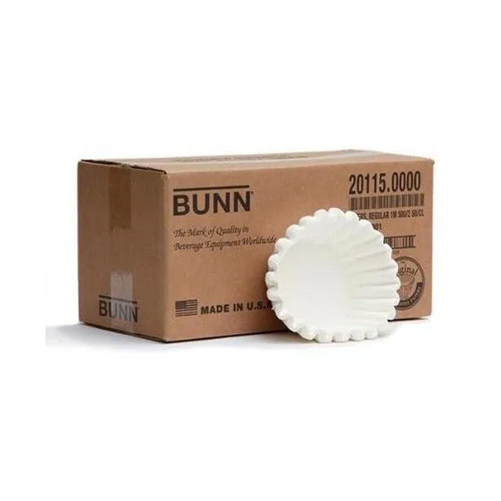 Filtros de papel Bunn: 500 unidades Filtros de papel Bunn: 500 unidades