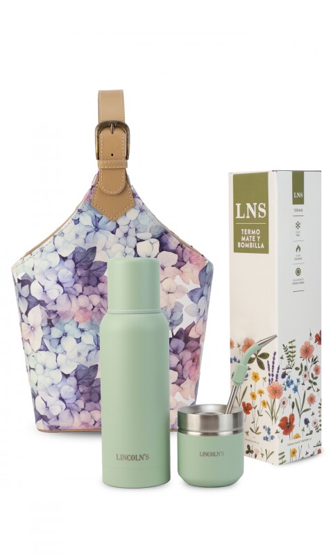 KIT MATERO VELVET HORTENSIAS C/ GRANITO VERDE