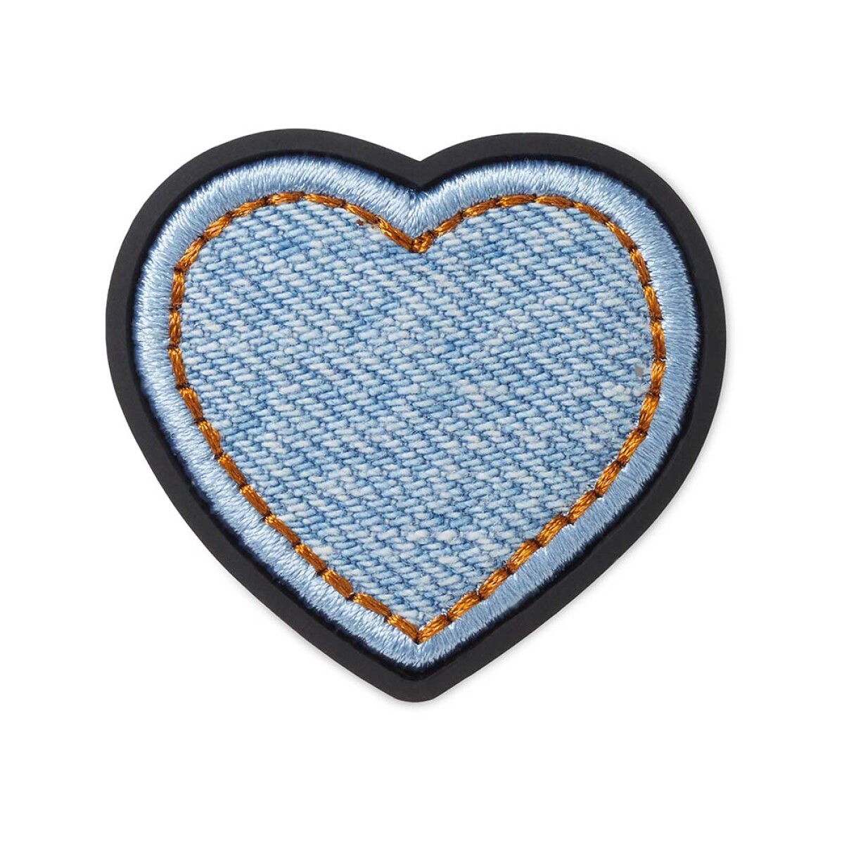 Jibbitz Denim Patch Heart 