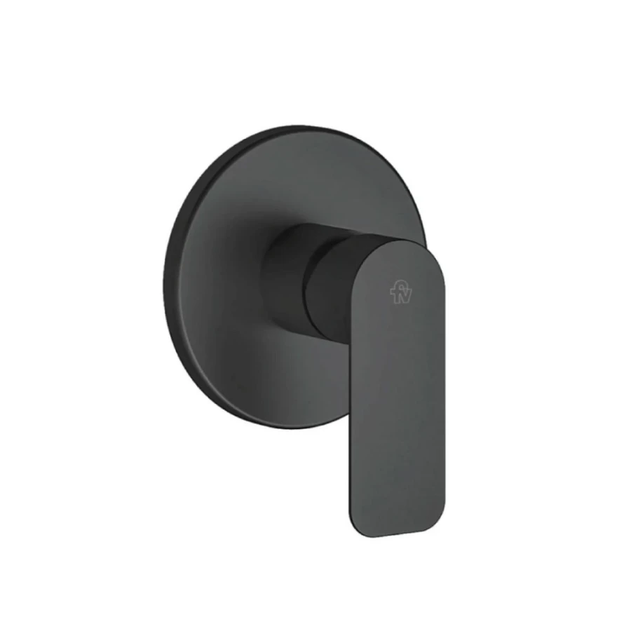 Grifería para Ducha Empotrada Monocomando Negro línea Coty Grifería para Ducha Empotrada Monocomando Negro línea Coty