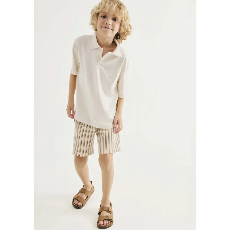 BERMUDA MASC OFF WHITE