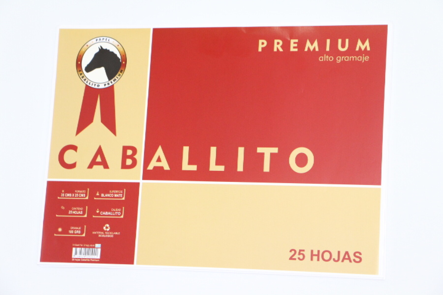 PAPEL CABALLITO 26X36 X 25 HOJAS 