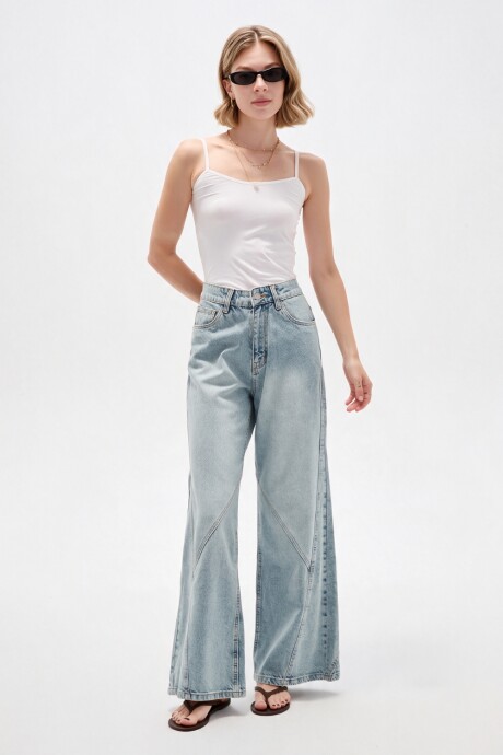 Pantalon Razi Azul Claro