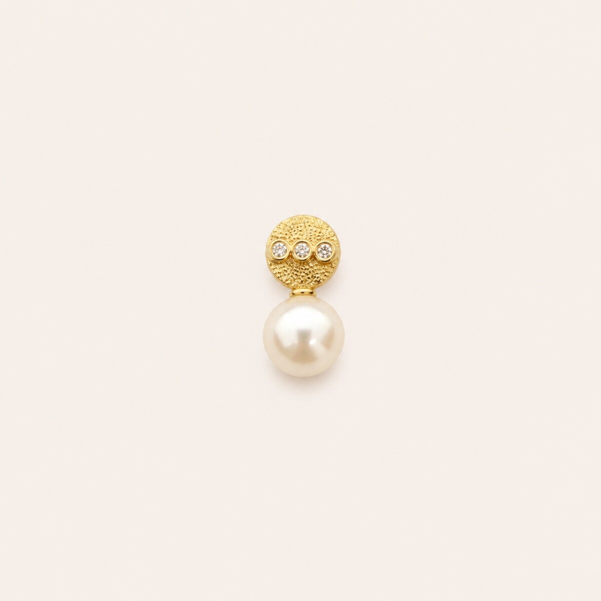 Colgante Perla Cultivo - Oro 18k 