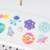 Calcomanías antideslizantes para bañera Galaxy