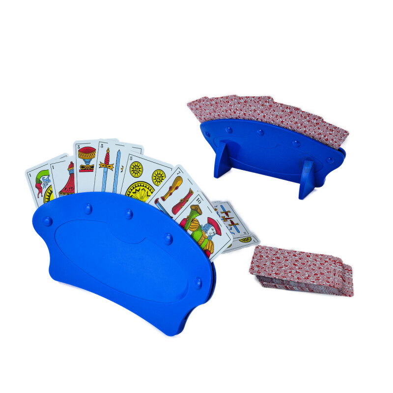 Set X2 sujetador de cartas ayuda mano cartas ergonomico Sin Color