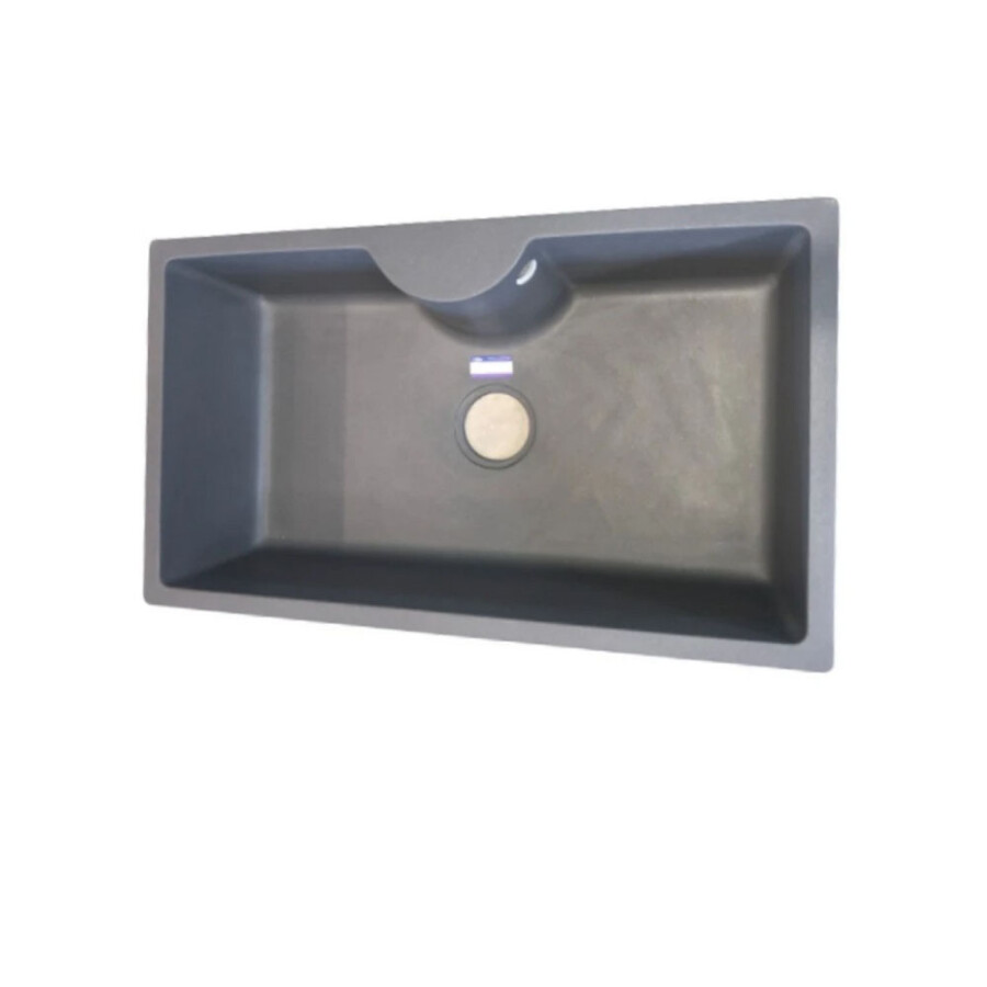 Pileta simple composite gris Pileta simple composite gris