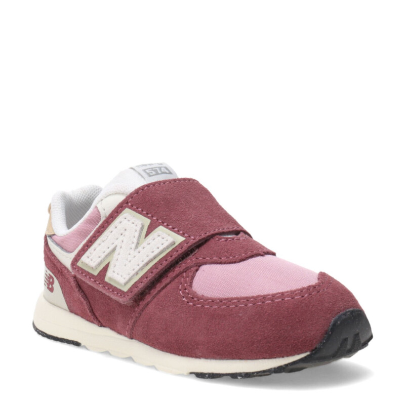 Championes de Niños New Balance 574 Infantil Rojo - Rosado