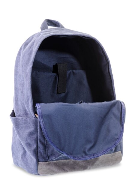 MOCHILA DE LONA Azul
