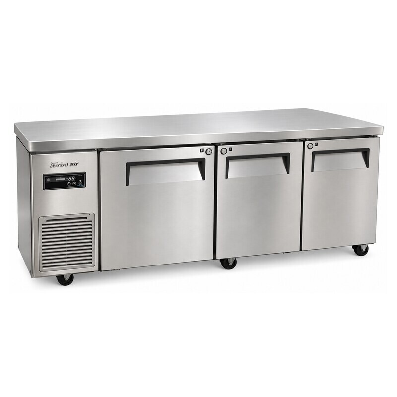 Mesa de trabajo freezer 3 puertas 1.8 m. Turbo Air Mesa de trabajo freezer 3 puertas 1.8 m. Turbo Air