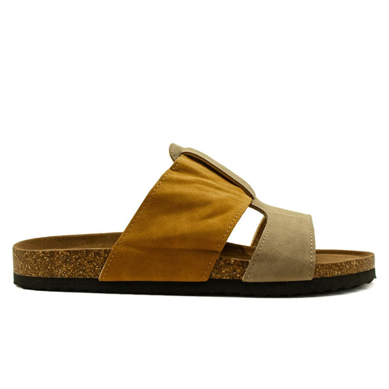 Sandalias Chill Sunday de Mujer - YF04W Beige-kaki