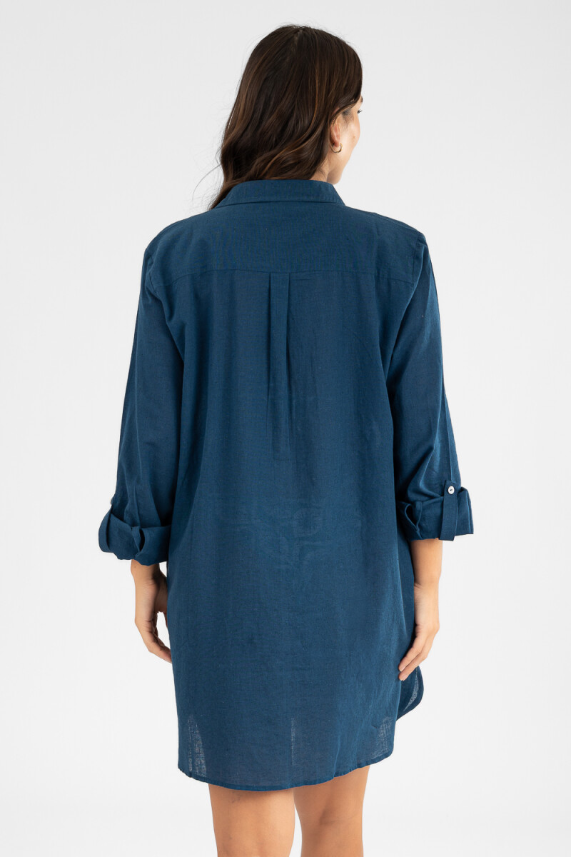 Camisola light tropic Dark night solid