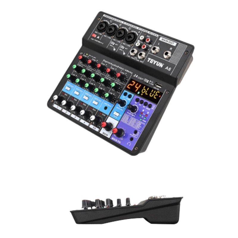 Consola 6 canales Interface/usb/bt/phantom/efectos/in Celular- A6 Consola 6 canales Interface/usb/bt/phantom/efectos/in Celular- A6