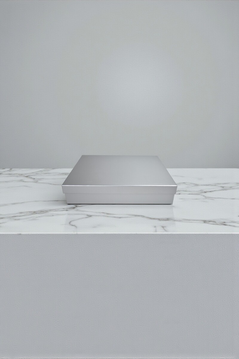 Caja Rigida 17,5 x 27,5 x 4,5 - PLATA 