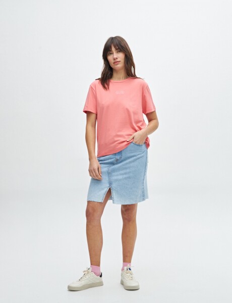 Remera básica Alaina Coral