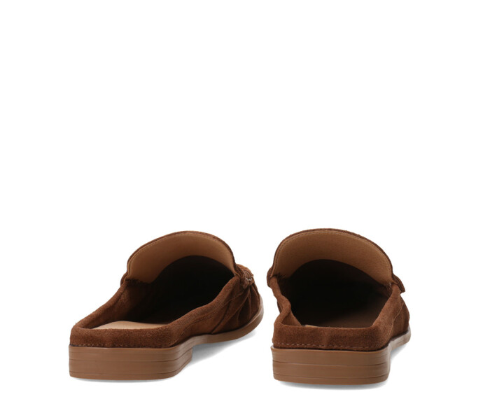 Zuecos de Mujer Bottero Mocasin Marrón Café