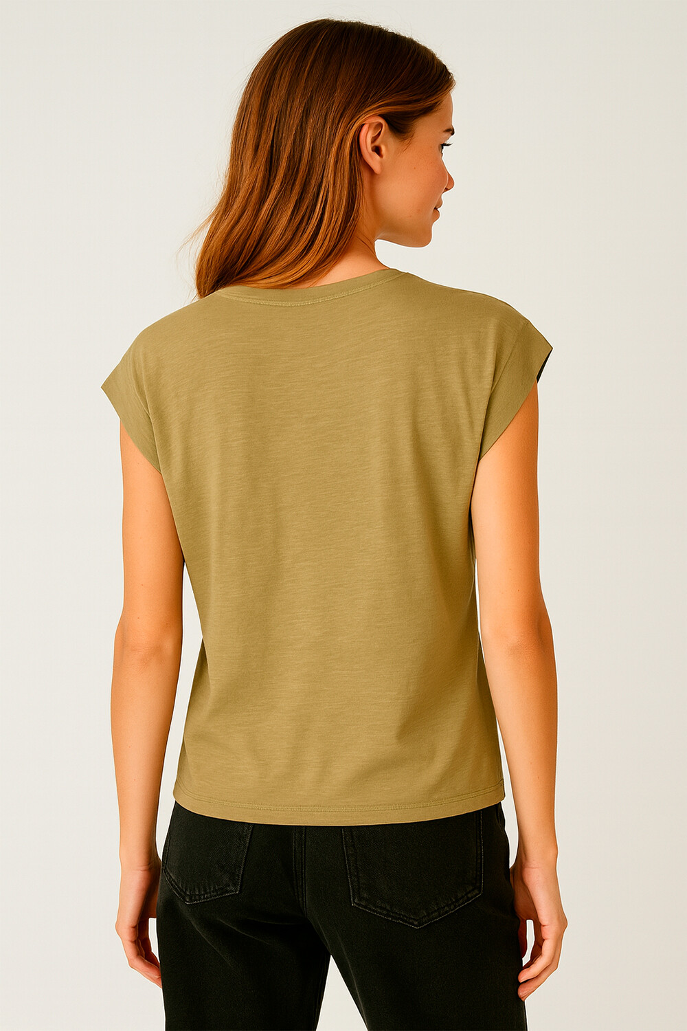 Remera Alismo Verde Oliva