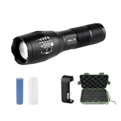 Linterna Táctica Led Recargable Linterna Táctica Led Recargable