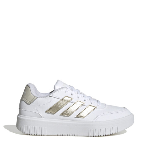 Championes de Mujer Adidas Courtbock Blanco - Dorado - Gris