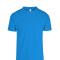 Camiseta a la base peso medio Turquesa
