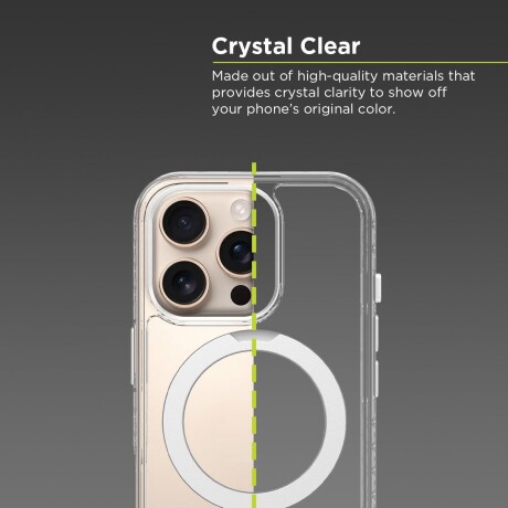 Protector Slim shell PureGear Iphone 16 Pro Max gris V01