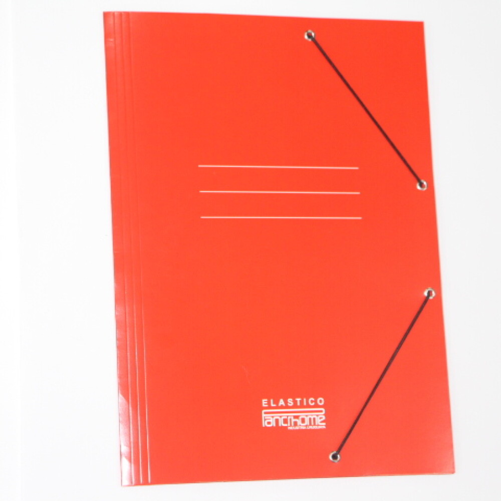 CARPETA PANCHROME CON ELASTICO 307 COLOR ROJO CARPETA PANCHROME CON ELASTICO 307 COLOR ROJO