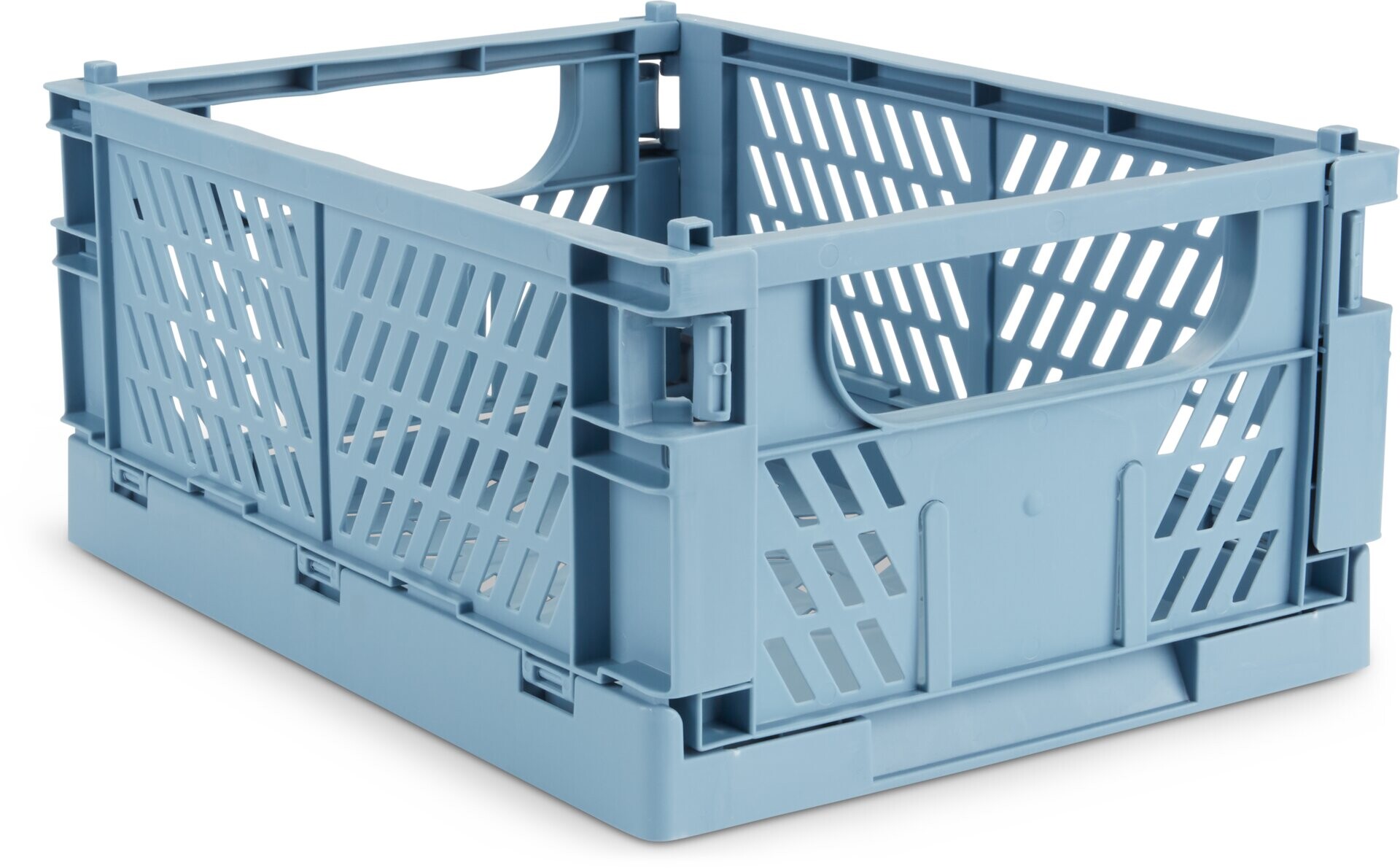 Cesta MILAS A25xL34xA15cm plegable azul 
