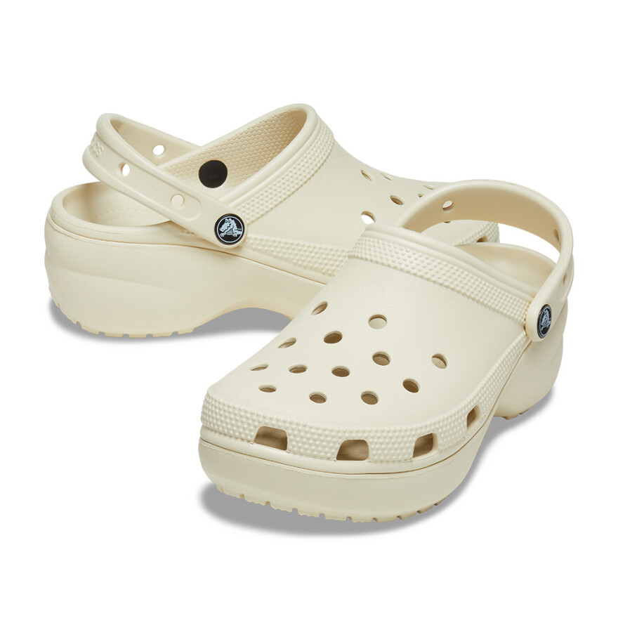 Classic Platform Clog - Mujer Bone
