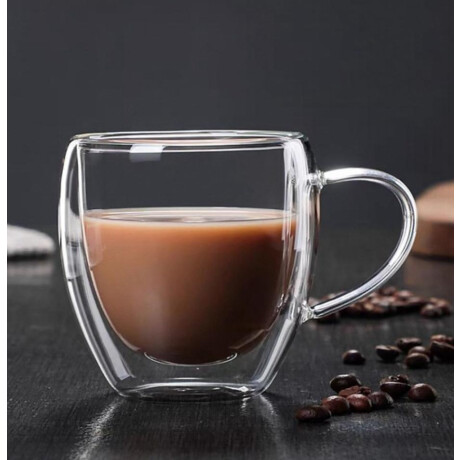 Taza de Vidrio Doble Pared Taza de Vidrio Doble Pared