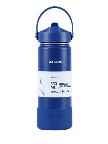 Botella Térmica con Pico 550mL. Azul