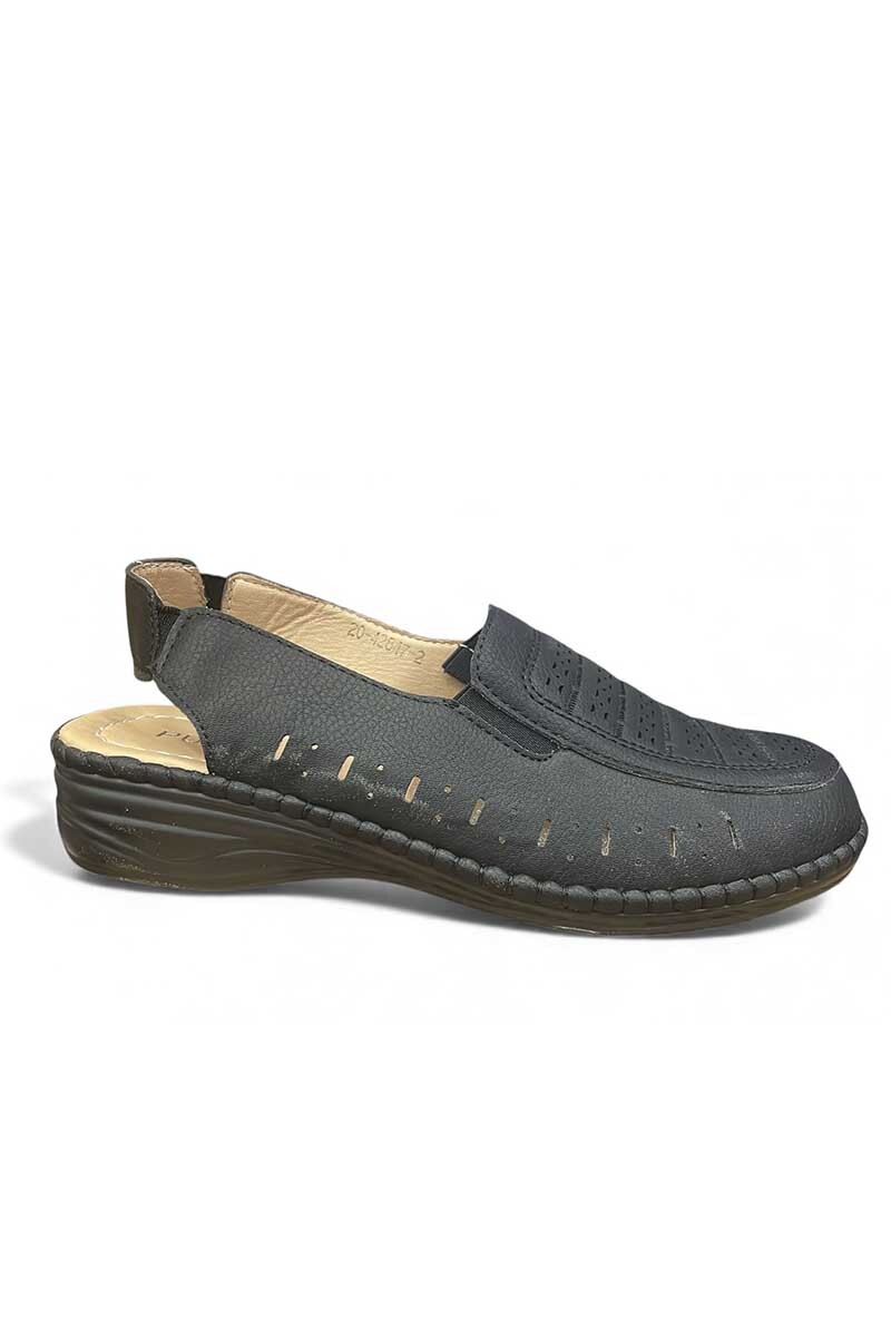 SANDALIA PULLMAN 3 TIRAS 847-2 Negro