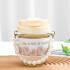 Vaso de vidrio c/sorbito y agarre de perlas 350ml Vaso De Vidrio C/sorbito Y Agarre De Perlas 350ml