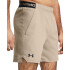 UA Vanish Woven 6in Shorts-YLW BRN-203