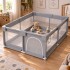 Corral para bebe corralito seguridad puerta pelotero niños IMBACK Color Gris Corral para bebe corralito seguridad puerta pelotero niños IMBACK Color Gris