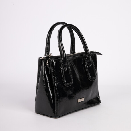 CARTERA MINI TOTE SHINY Negro