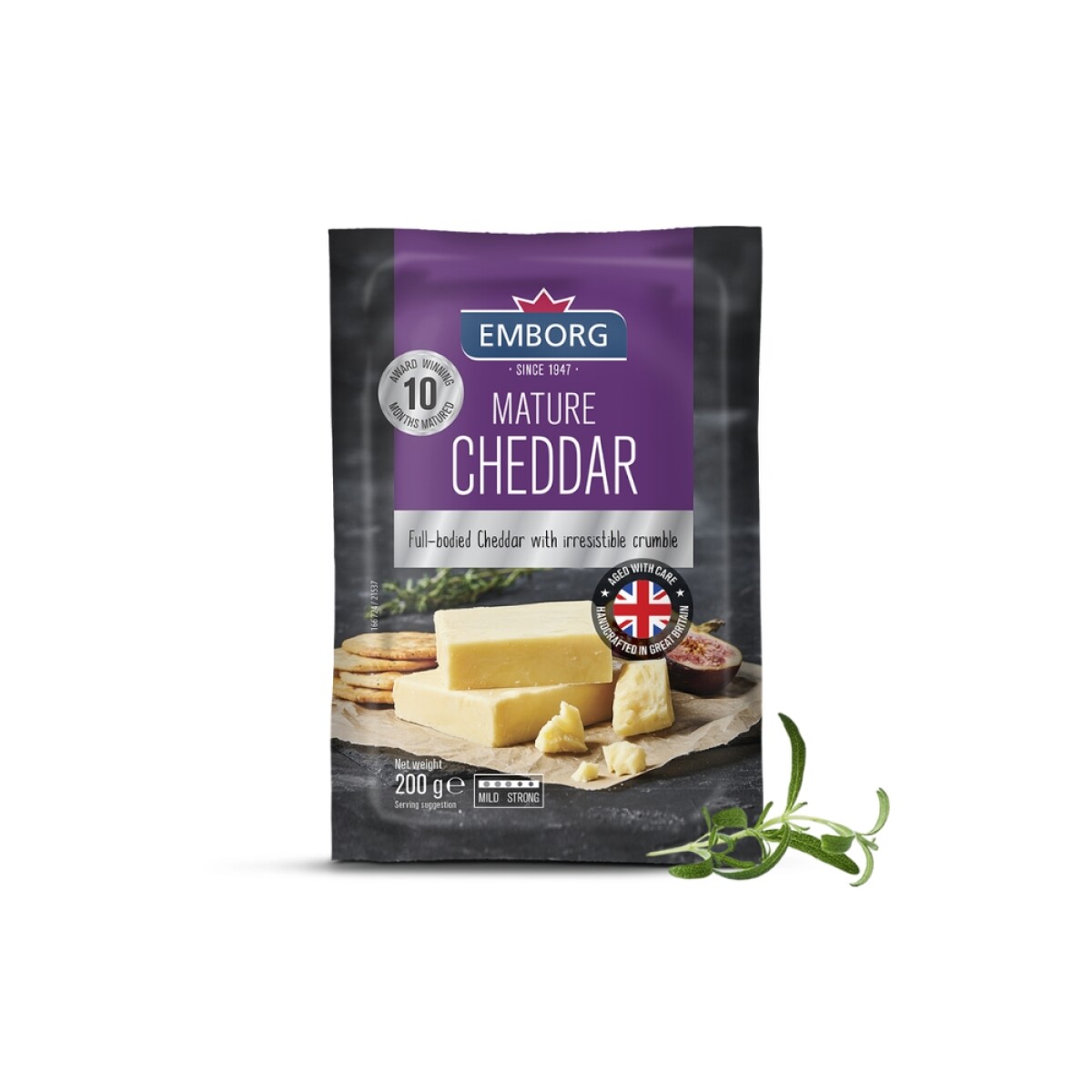 Queso Cheddar Emborg 