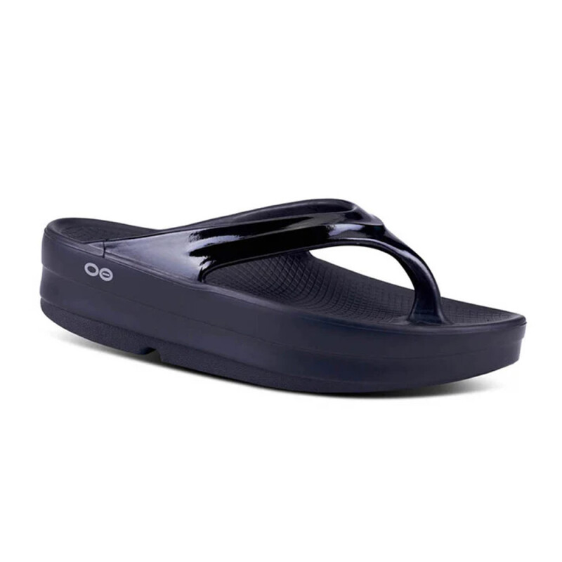 Sandalias para Recuperación Oomega Thong Mujer Black