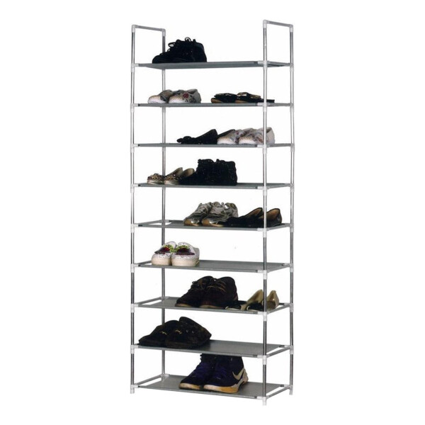 Zapatero 9 Niveles Rack Organizador Hasta 18 Pares Zapatos Zapatero 9 Niveles Rack Organizador Hasta 18 Pares Zapatos