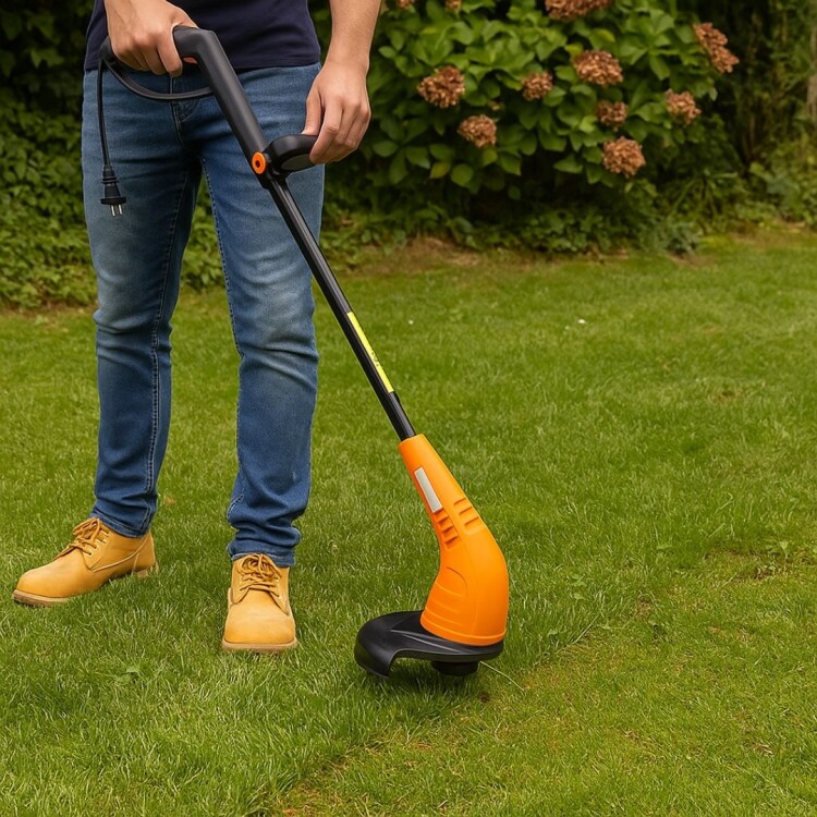 BORDEADORA ELECTRICA AP1000T TRAMONTINA 1000W NARANJA