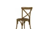SILLA DE COMEDOR - MADERA BLANCO CRUCETA Natural